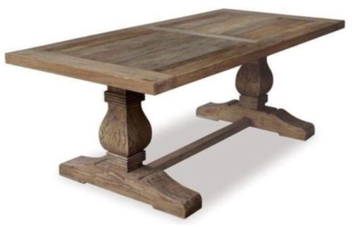 Polished Sheesham Plain Wooden Rectangle Table Standard