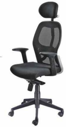 Metal Mesh Chair, Color : Black for Office