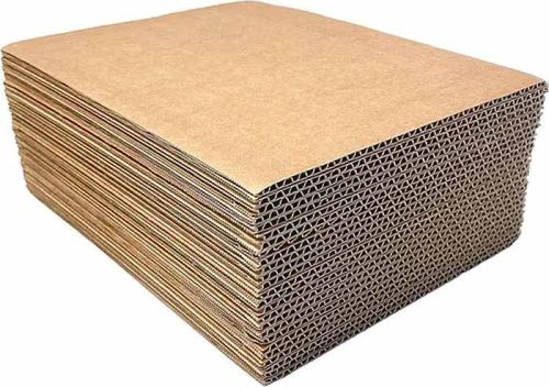 High Strength Corrugated Packing Sheet, Color : Brown