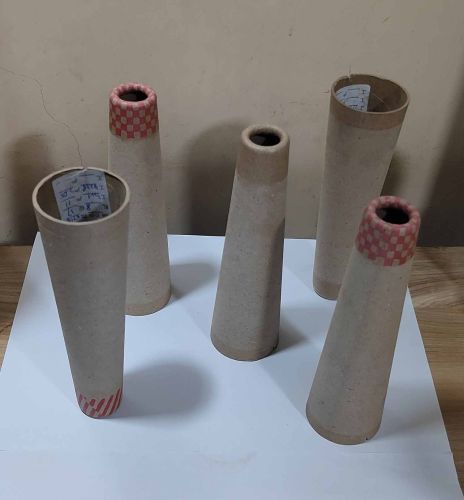 Recycled Textile Paper Cone, Color : Brown ( Base )