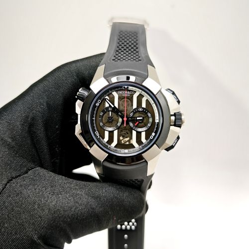 Jacob & Co Epic X Chronograph Full Black Edition Swiss Watch