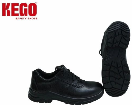 KG-PUL-1001 Barton Leather PU Safety Shoes, Brand Name : Kego