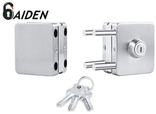 Chrome Plated Stainless Steel Aiden heavy-duty Double Bolt Door Lock