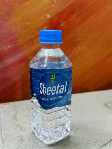 250ml Sheetal Natural Drinking Water Bottle, Color : Transparent
