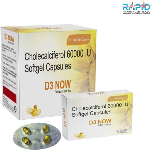 D3 Now Cholecalciferol Vitamin D3 Capsule
