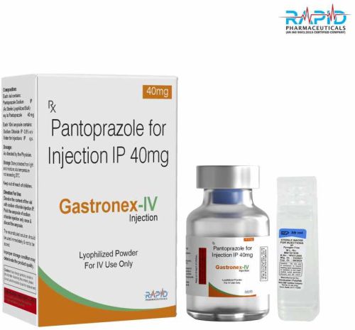 Gastronex IV Pantoprazole Sodium Injection for Gastric Acid Suppression