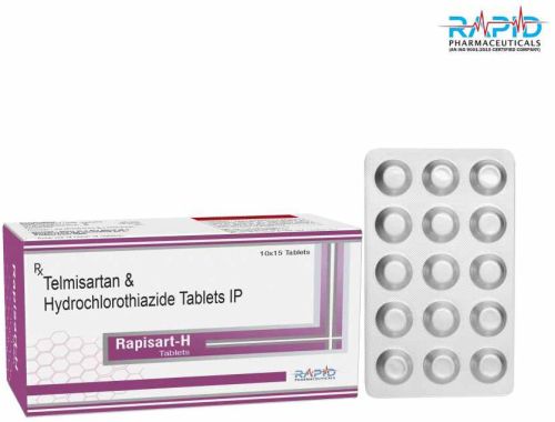 Rapisart H Telmisartan Hydrochlorothiazide Tablet