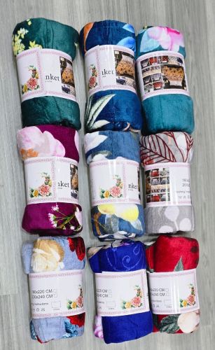 Ends Finished Fleece Blankets, Brand Name : Ibadh 225x220cm
