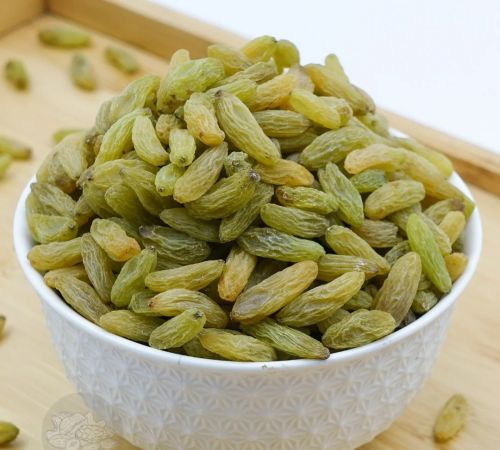 Dried Green Raisin, Purity : 100%, Packaging Type : Plastic Bags