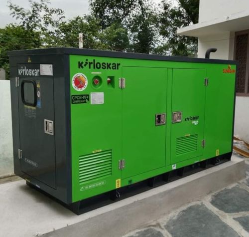 50 Hz Kirloskar Silent Generator, Color : Green