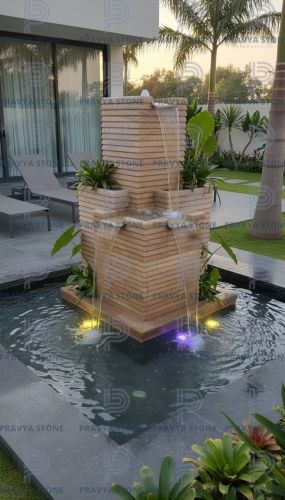 Decorative Stone Water Fountain, Power Source : Electric