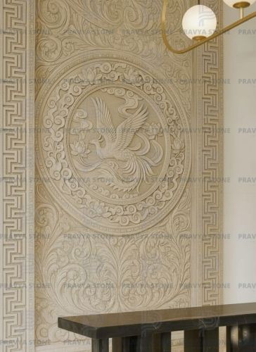 Mandala Art Stone Wall Panel Standard