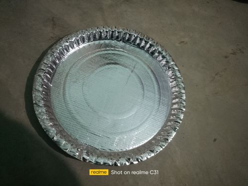 Silver Paper Plates Multisizes, Certification : ISO Certified