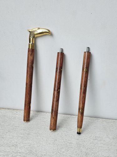 Wooden Walking Stick, Color : Brown Multi for Gifting