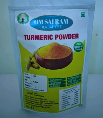 Yellow 2kg Turmeric Powder, Packaging Type : Plastic Pouch for Cooking
