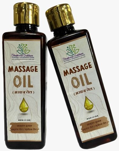 Gentle On The Skin Shashwat Sukham Ayurvedic Massage Oil