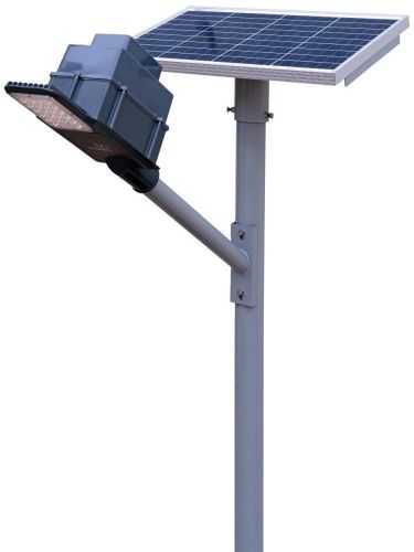 60W Integrated Solar Street Light for Highways, Parks, Large Compounds