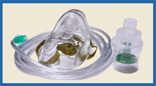Medical Grade PVC Adult Oxygen Nebulizer Mask Kit