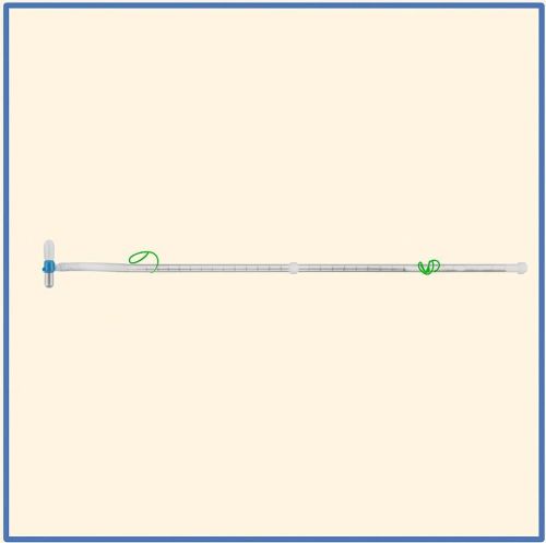 Madical Grade Plastic Cvp Manometer, Color : White