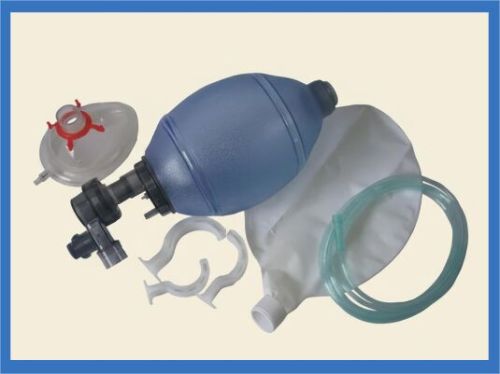 Silicone Manual Resuscitation Ambu Bag, Color : Transparent