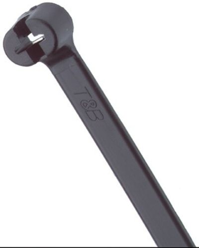 Nylon 6.6 Weather Resistant TY529MX Ty Rap Cable Tie, Color : Black
