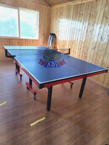 Table Tennis Tables, Color : Blue, Wight, Wheel Size : 35-70mm