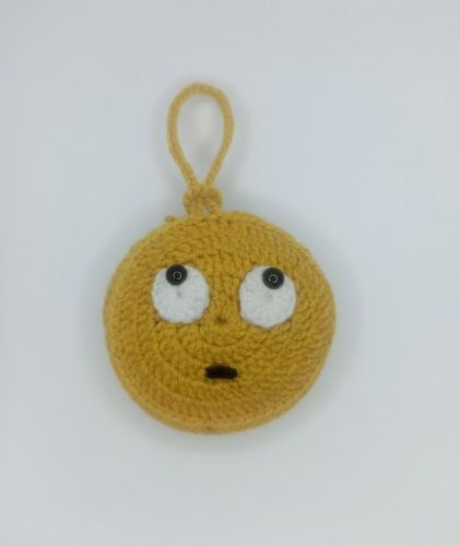 Acrylic Handmade Multicolor Crochet Pouch