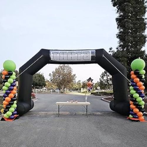 Printed PVC Inflatable Arch Gate, Color : Multicolor