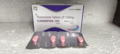 Candistar 150mg Fluconazole Tablets, Packaging Type : Blister