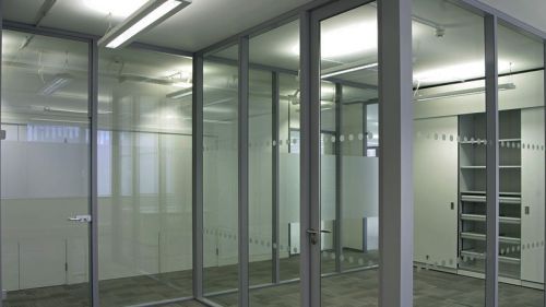 Premium Aluminium Frame Glass Partition System