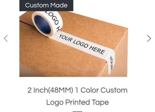 Printed Adhesive Tape, Length : 5-10mtr, 15-20mtr, 10-15mtr