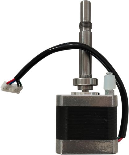 Electric Polished Carbon Steel Stepping Motor, Color : Silver