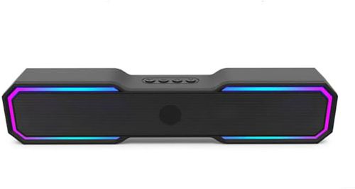 Automatic Electric Soundbar, Color : Black for Car, Home, Party