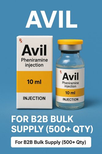 Avil Injection 2ML/10ML, Brand Name : Ravil