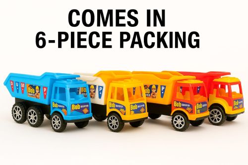 Plain Plastic Bob Dumper Toy, Color : Blue, Yellow for Kids Playing