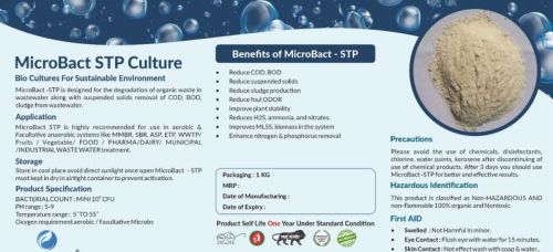 STP Culture, Form : Powder, Packaging Type : Plastic Packet