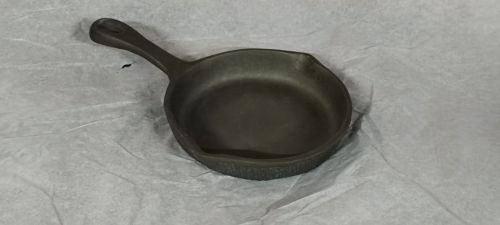Cast Iron Fry Pan, Color : Black