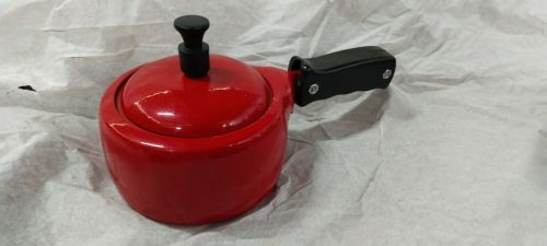 Cast Iron Dish Serving Cooker Shaped Bowl, Color : Red & Black