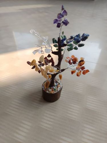 Indian Crystal Seven Chakra Tree