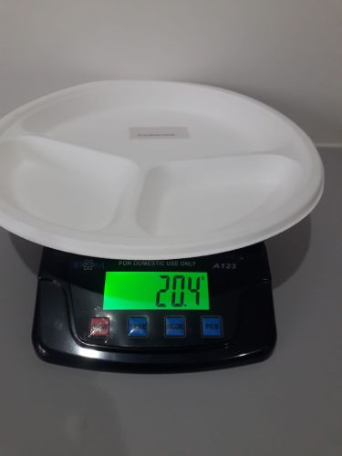 Round 3 Section Sugarcane Bagasse Plate