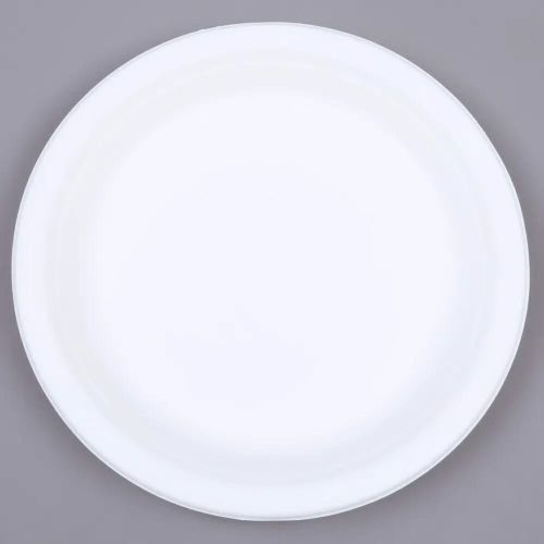 Sugarcane Bagasse Plain Round Meal Plate