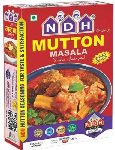 Raw Organic Mutton Masala, Form : Powder