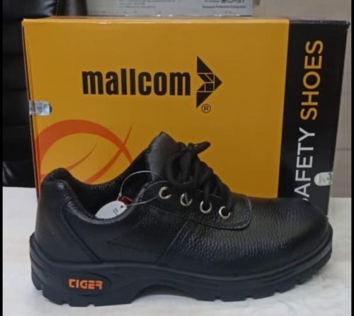 Mallcom Safety Shoes, Color : Black, Certification : ISI Certifoed