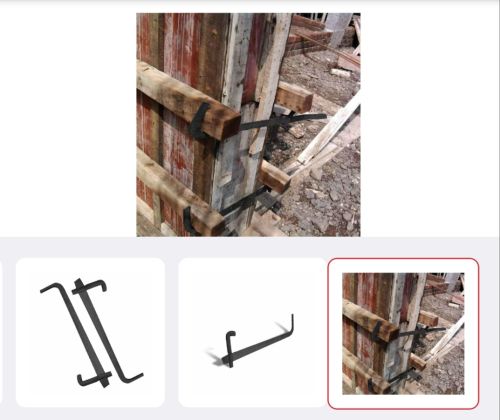 Manual Zinc Plated Stainless Steel Shuttering Clamps
