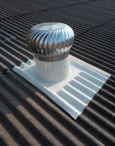 Automatic Electric Turbo Ventilator, Color : Silver for Industrial Use