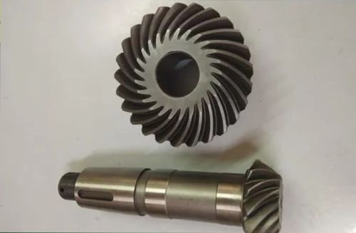 Polished Cast Iron Maschio Mahindra Rotavator Helical Gear