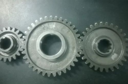 Polished Cast Iron Shaktiman Rotavator Side Gear Set, Color : Grey