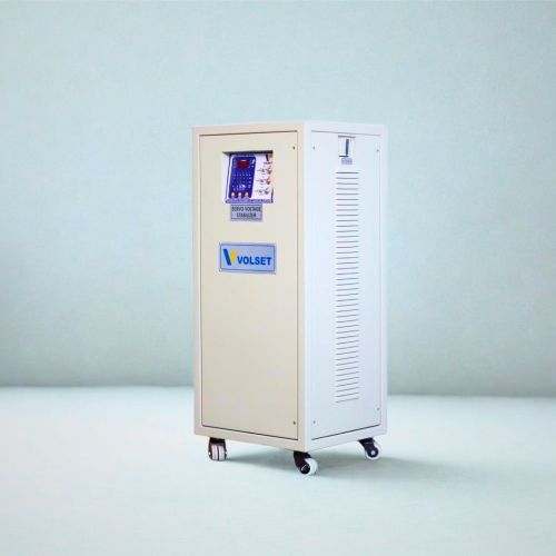 10 kVA Three Phase Air Cooled Servo Voltage Stabilizer