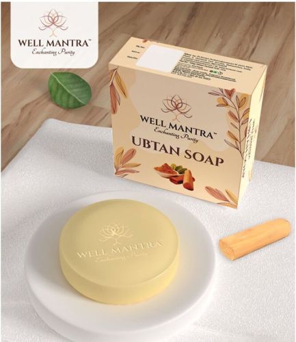 Turmeric Natural Herbal Ubtan Soap 100g, Brand Name : Well Mantra