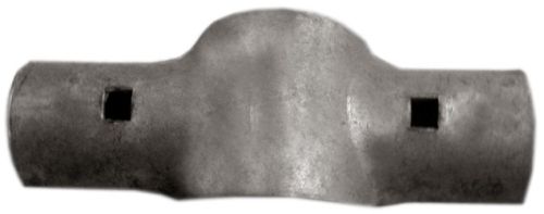 Polished Pressed Steel Boulevard Clamp, Color : Grey